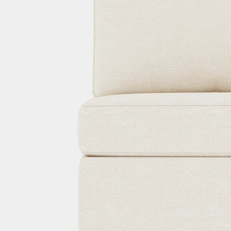 Canapé modulaire convertible 8 places beige 129 avec rangement