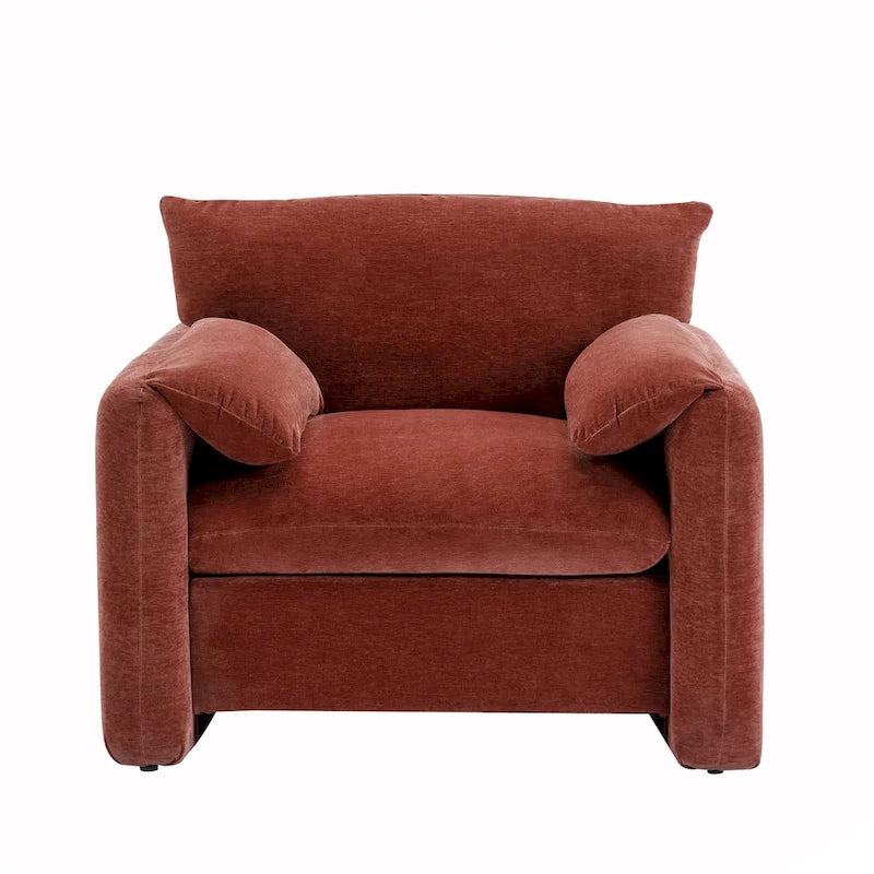 Fauteuil d'appoint surdimensionné