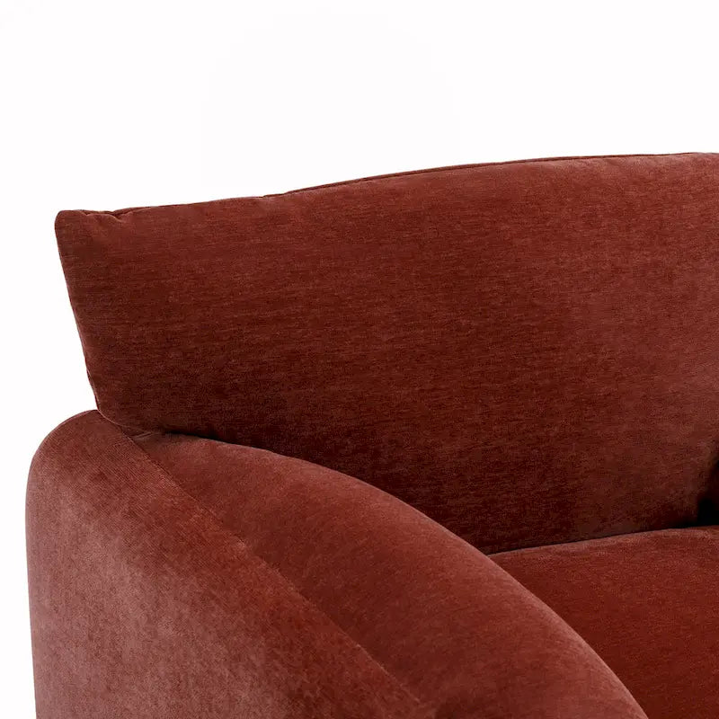 Fauteuil d'appoint surdimensionné